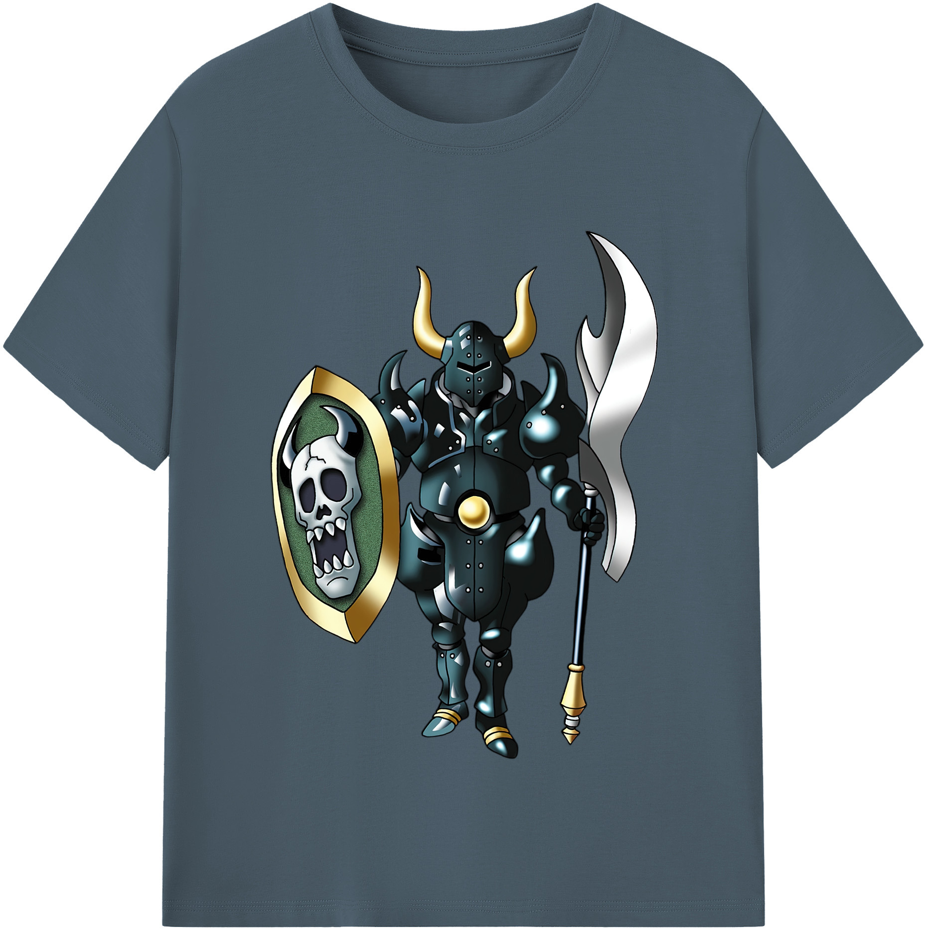 （画像用） ドラゴンクエスト Doragon Kuesuto Dragon Quest 綿100％半袖Tシャツ（フロントプリント）